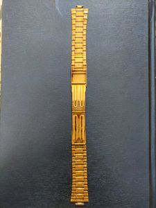 Gold Tone Titan Watch Stainless-steel Strap