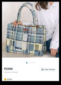 Maisha bestseller denim daze tote bag