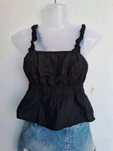 H&amp;M Black Tank New Top