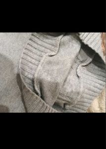 Cropped Knit Sweater