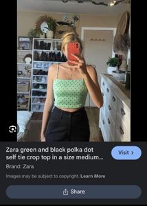 Polka Dot Zara Top