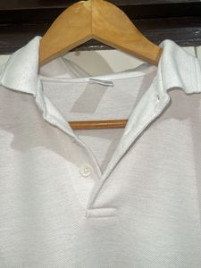 Classic White Short Sleeve Polo