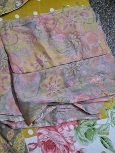 Floral Print Kurta with Dupatta