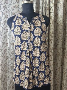 Boho Print Sleeveless Top