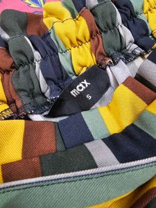 Striped Culottes with Belt