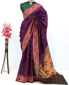 Elegant Ethnic soft banarasi Saree