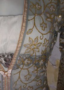 Elegant Embroidered Ethnic Gown