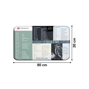 Portronics Mouse Pad With Shortcuts Keys