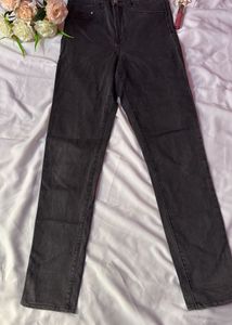 Classic Charcoal Wash Denim Jeans