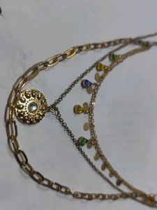 Layered Multi-Charm Necklace