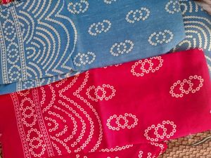 mix cotton fabric with dupatta
