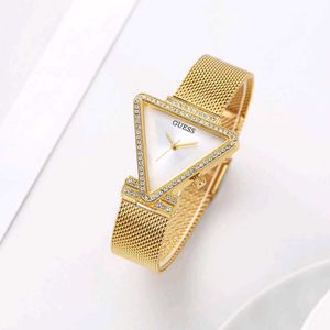 Elegant Triangle Guess Watch with Crystals