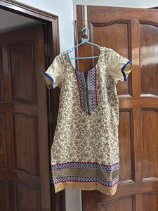 Elegant Embroidered Kurta