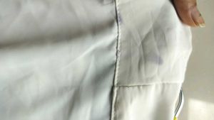 White Formal Shirt for Women - Size S 34-35 Bust -