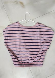 STRIPED CROP TOP
