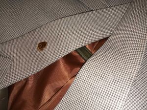 Vintage Houndstooth Blazer