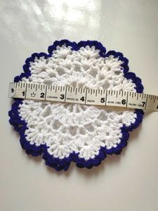 Handmade Crocheted Doilies (Set of 2)