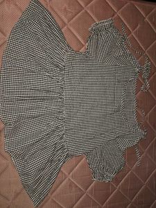 Gingham Ruffle Dress