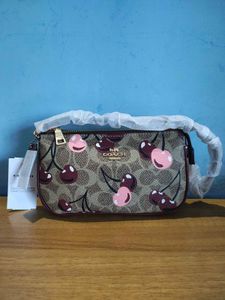 Coach Cherry Print Clutch Pouch