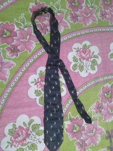 Vintage Golf Print Necktie