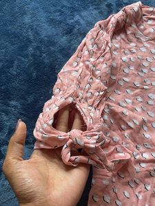 Floral Print Button-Down Top