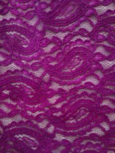 2000s Purple Lace Long Sleeve Top