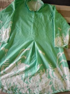 Lightweight Floral Print Kurta Set