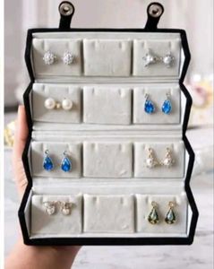 Jewellery Display Stand Holder | 4 Layer Velvet Ri