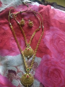 Gold Plated Alloy Jewellery Set