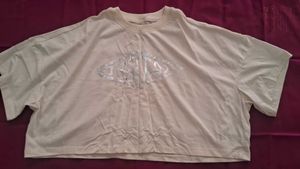 Cream Graphic T-Shirt