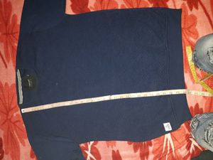Calvin Klein Men's Navy Textured Sweatshirt