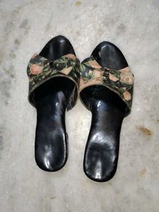 New Transparent Peach Heels