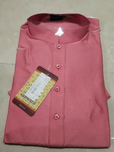 Sanwara Mens Knee Length Full Sleeve Shirt