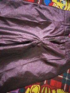 Shiny Purple Pants