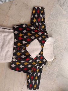 Modern Black Blouse