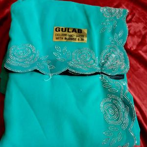 6 meter Sadi blouse peace diyebellishments