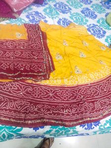 Bandhani Lehenga Choli Set