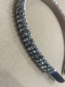 Sparkling Silver Beaded Headband