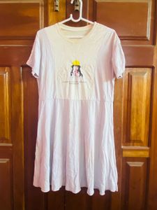 Cute Graphic T-Shirt Dress