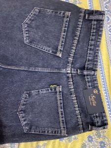 Dark Wash Straight Leg Jeans