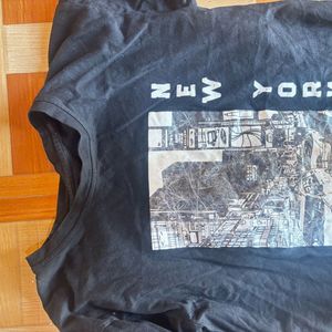 Black New York Graphic Tee