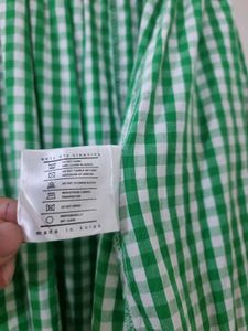 Green Gingham Maxi Dress (Imported 🇰🇷)