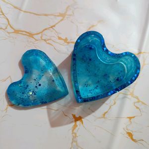 Resin Heart Shape Box