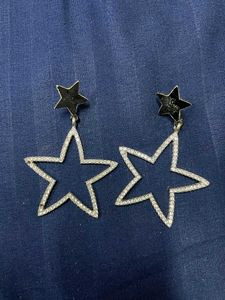Sparkling Star Dangle Earrings