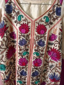 Kashmiri Kurta Plazzo Set ❤️