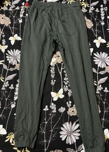 Comfortable Dark Green Joggers