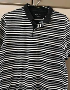 Striped Polo T-Shirt