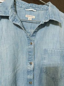 Light Wash Denim Shirt