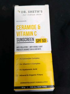 Dr. Seth's Ceramide & Vitamin C Sunscreen SPF 50
