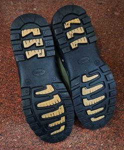 Caterpillar Olive Green Suede Boots